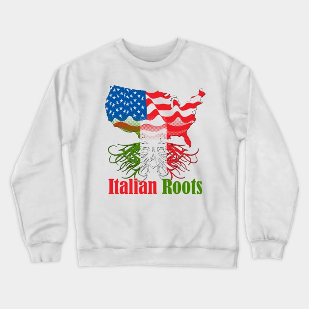 Italian roots Crewneck Sweatshirt by Art_Zone